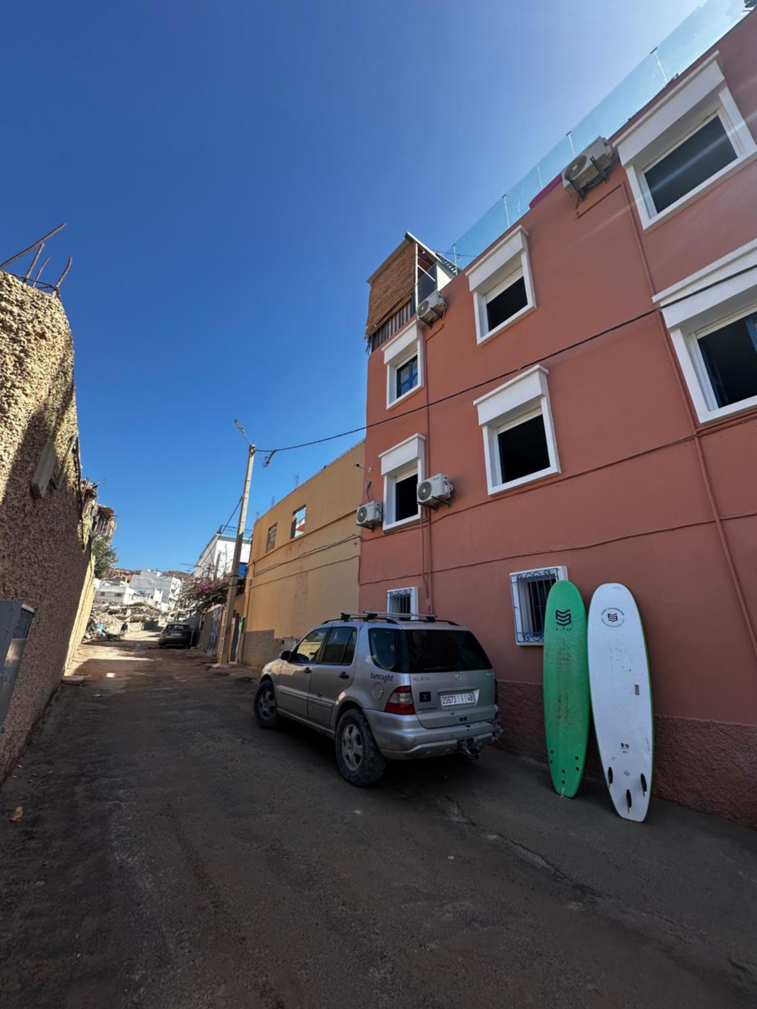 Albergue Playa Del Sol Surf House Tamraght Exterior foto